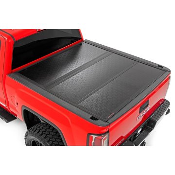 Hard Low Profile Bed Cover - 6'7" Bed - Rail Cap - Chevy/GMC 1500/2500hd/3500hd (14-19)