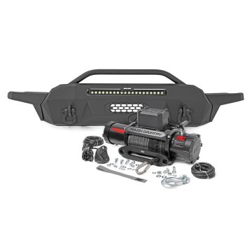 Front Bumper - High Clearance - Hybrid - 20" Blk Led - Toyota Tacoma 4wd (2016-2023)