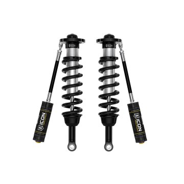 Icon 2022-2023 Toyota Tundra, 5-6" Lift, 2.5 Remote Reservoir Front Coilover Kit, Pair