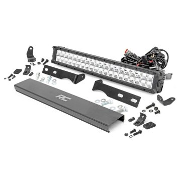 Jeep 20in Led Bumper Kit - Chrome Series W/ Cool White Drl (11-20 Wk2 Grand Cherokee)