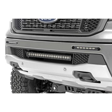 Led Light - Bumper Mount - 6" Black Slimline Pair - Ford Ranger (19-23)