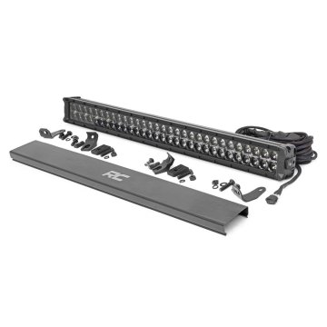 Black Series Led Light - 30 Inch - Dual Row - White Drl