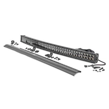 Black Series Led - 40 Inch Light- Curved Dual Row - White Drl