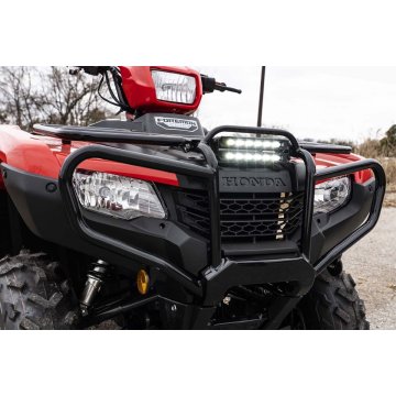 Led Light - Bumper Mount - 6" Black Slimline Pair - Honda Foreman/rancher (19-21)