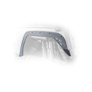 07-18 Jeep Jk Fender Flares; Delete; Front & Rear