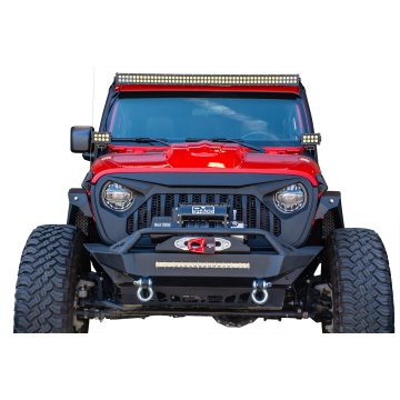 18+ Jeep Jl & 20 Jeep Jt Replacement Grill; Black