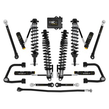 Icon 21-23 Bronco Non-sasquatch 3-4" Lift Stage 8 Suspension System, Tubular Uca