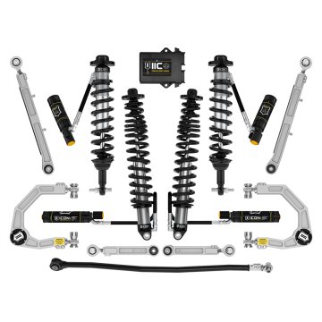 Icon 21-23 Bronco Non-sasquatch 3-4" Lift Stage 8 Suspension System, Billet Uca