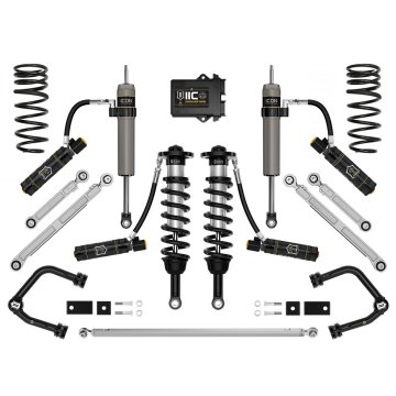 Icon 22-23 Toyota Tundra 2-3.5" Lift, Stage 14, 2.5 Suspension System, Tubular