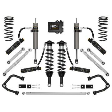 Icon 2023 Toyota Sequoia, 3-4.5" Lift, Stage 12 Suspension System, Tubular