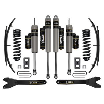 Icon 2023 Ford F-250/f-350 4wd, 2.5" Lift, Stage 2 Suspension System W/ Radius Arms And Expansion Packs