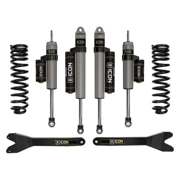 Icon 2023 Ford F-250/f-350 4wd, 2.5" Lift, Stage 2 Suspension System W/ Radius Arms