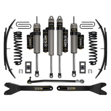 Icon 2023 Ford F-250/f-350 4wd, 2.5" Lift, Stage 3 Suspension System W/ Radius Arms And Expansion Packs