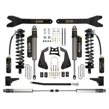 Icon 2005-07 Ford F250/f350 4-5.5" Lift Stage 5 Coilover Conversion W/radius Arm