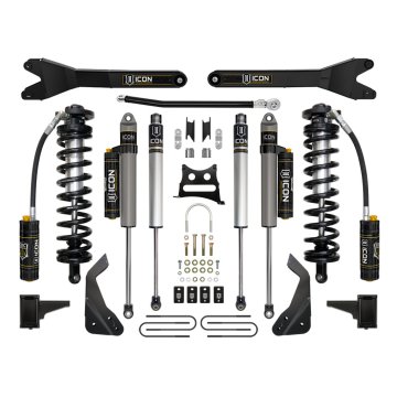 Icon 2008-10 Ford F250/f350 4-5.5" Lift Stage 5 Coilover Conversion W/radius Arm