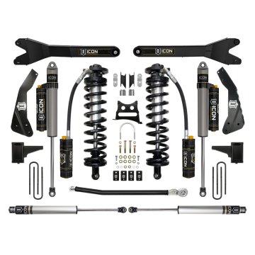 Icon 2011-16 Ford F250/f350 4-5.5" Lift Stage 5 Coilover Conversion W/radius Arm