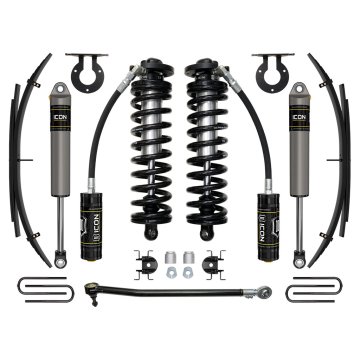 Icon 17-23 Ford F250/f350, 2.5-3" Lift, Stage 2 Coilover System W/ Leaf Springs