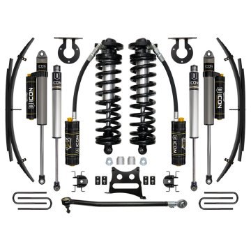 Icon 17-22 Ford F250/f350, 2.5-3" Lift, Stage 4 Coilover System W/ Leaf Springs