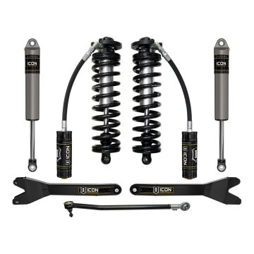 Icon 2023 Ford F-250/f-350 4wd, 2.5-3" Lift, Stage 2 Coilover Conversion System W/ Radius Arms