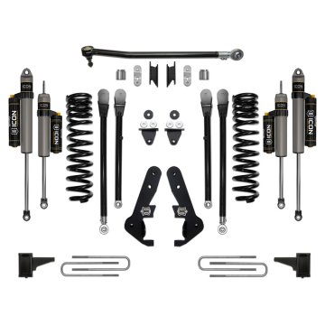 Icon 2020-2022 Ford F250/f350, 4.5" Lift, Stage 4 Suspension System