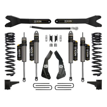 Icon 2011-16 Ford F250/f350, 4.5" Lift, Stage 4 Suspension System, W/radius Arm