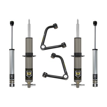 Icon 19-23 Gm 1500, 2.375-3.75" Lift, Stage 2 Exp Suspension System, Tubular