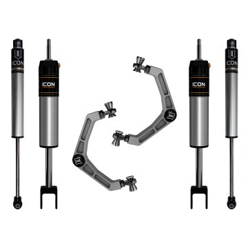 Icon 2020-up Gm 2500/3500 Hd, 0-2" Lift, Stage 1 Suspension System, Billet Uca