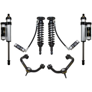 Icon 09-13 Ford F150 4wd, 1.75-2.63" Lift Stage 4 Suspension System, Tubular Uca