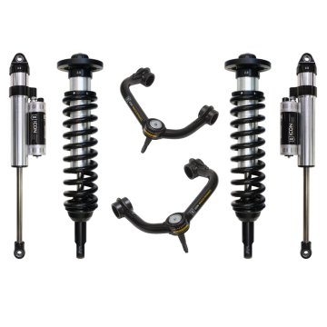 Icon 2004-08 Ford F150 4wd, 0-2.63" Lift, Stage 4 Suspension System, Tubular Uca