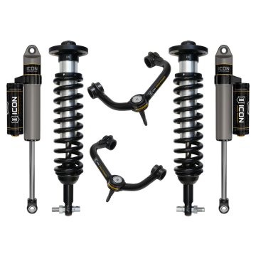 Icon 21-23 Ford F150 2wd, 0-3" Lift, Stage 3 Suspension System, Tubular Uca