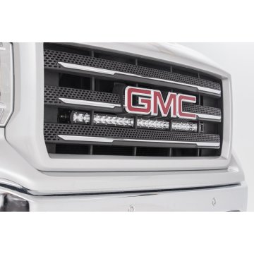 Led Light - Behind Grille Mount - 30" Chrome Single Row - Chevy/GMC 1500 (14-18)