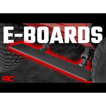 Power Running Boards - Lighted - Crew Cab - Chevy/GMC 1500 (14-18)/2500hd/3500hd (15-19)