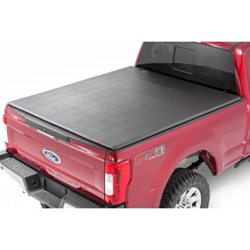 Bed Cover - Tri Fold - Soft - 6'10" Bed - Ford Super Duty (99-16)