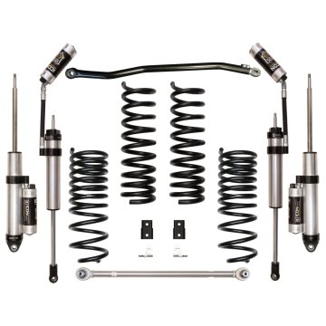 Icon 2014-up Ram 2500 4wd, 2.5" Lift, Stage 4 Suspension System, Coil Spring