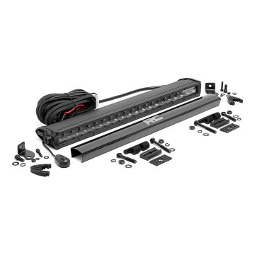 Black Series Led Light Bar - 20 Inch - Single Row