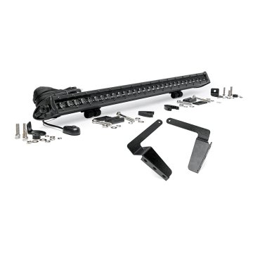 Led Light - Bumper Mnt - 30" Black Single Row - Toyota Tundra (14-21)