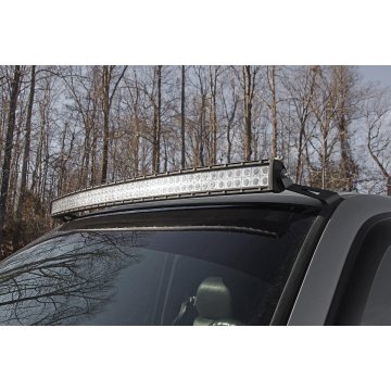 Led Light Mount - Upper Windshield - 50" Curved - Chevy/GMC 1500 (99-06 & Classic)