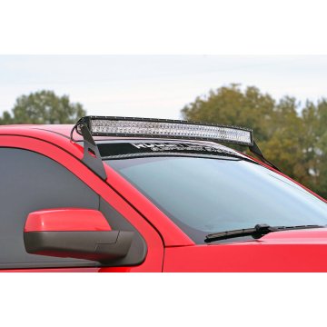 Led Light Mount - Upper Windshield - 54" Curved - Chevy/GMC 1500 (14-18)