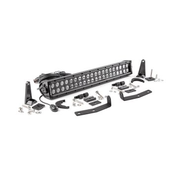 Led Light - Bumper Mnt - 20" Black Dual Row - Nissan Titan Xd (16-21)